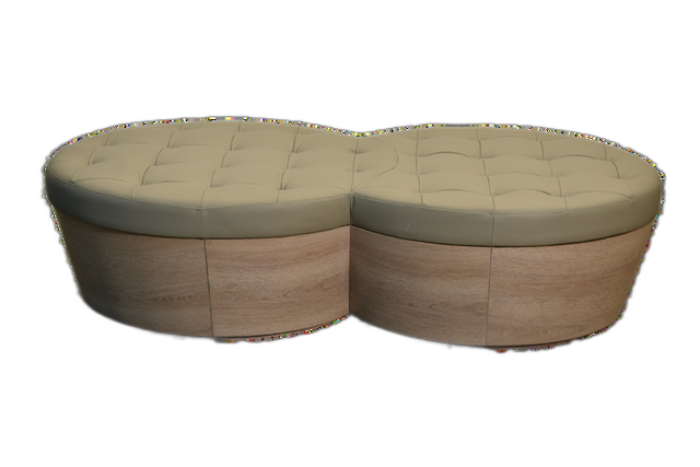 흐름 Heureum — Twin Pouf Set Bangkok