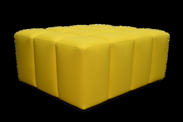Mustard Bouclé Statement — custom furniture by Space K Bangkok, 60s Mod
