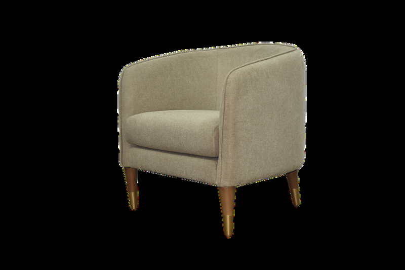 Walnut Frame Reading Chair — custom furniture by Space K Bangkok, Danish ergonomic